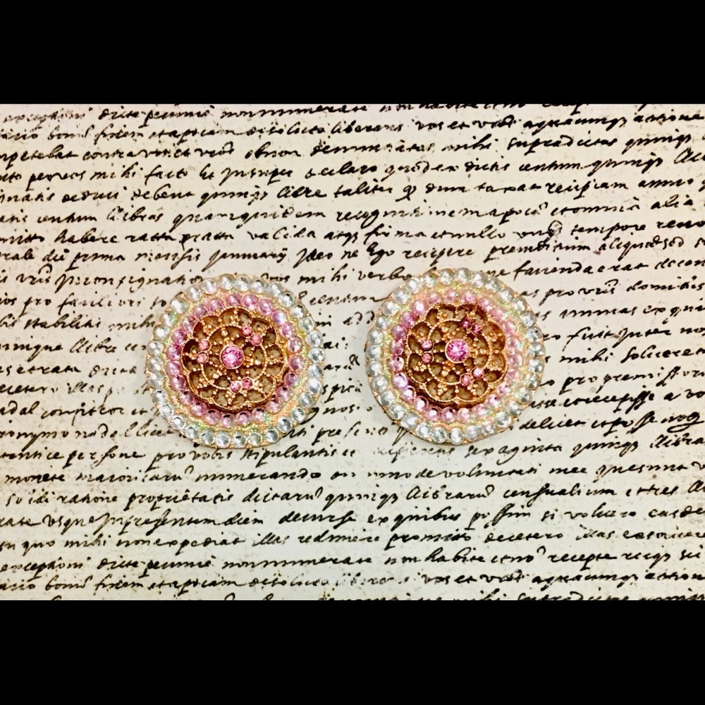 Super Bling Pinky Rhinestone Custom Pasties